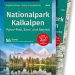KOMPASS Wanderführer Nationalpark Kalkalpen - Pyhrn-Priel, Enns- und Steyrtal, 55 Touren: mit Extra-Tourenkarte Maßstab 1:35.000, GPX-Daten zum Download